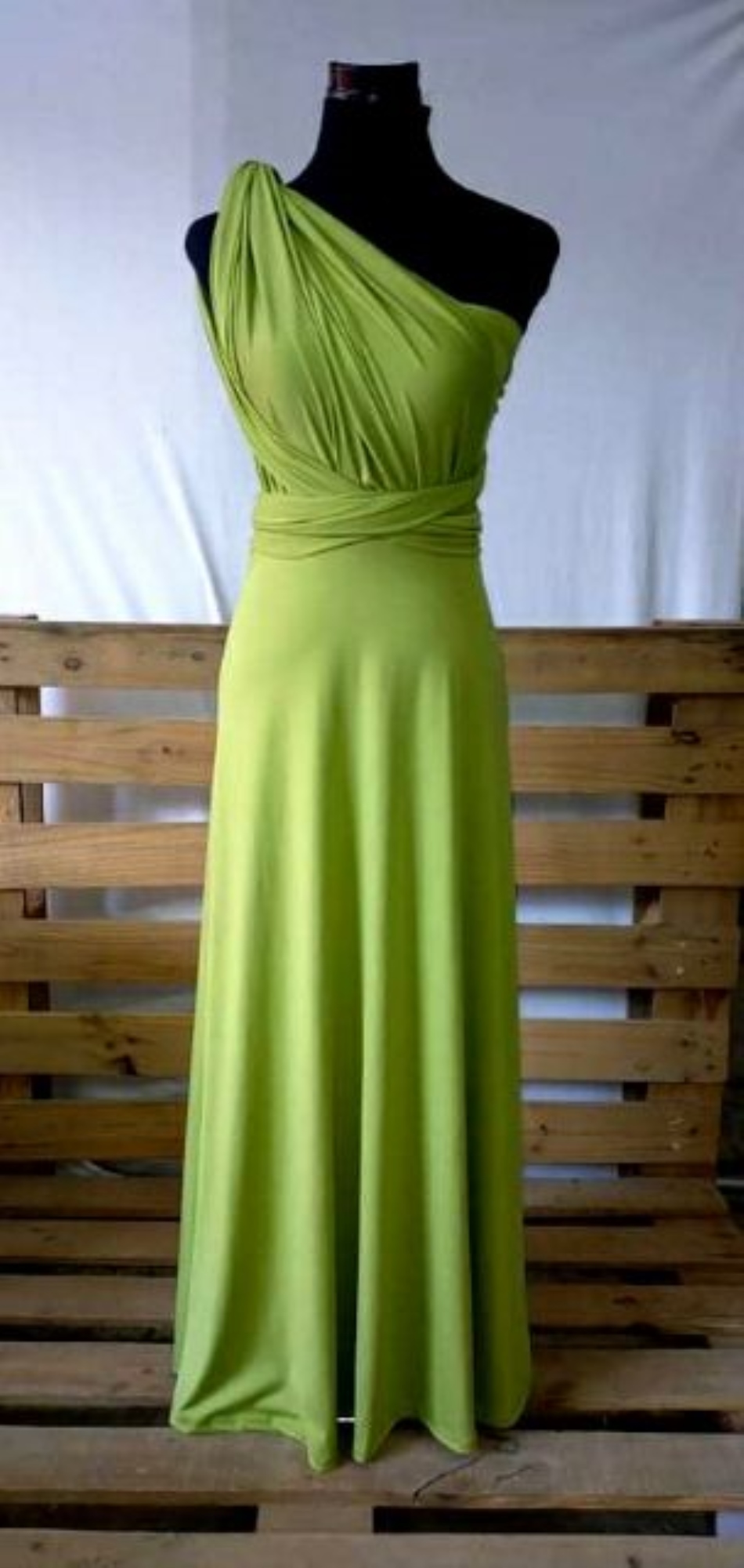 Infinity dress apple green sale