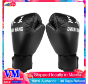 VM Red Black Adult Boxing Gloves, Professional Kickboxing Gloves