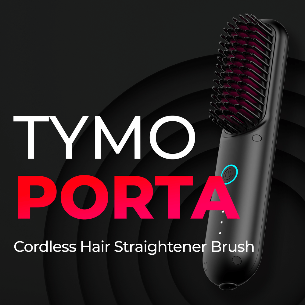 TYMO Porta Mini Cordless Portable Hair Straightener Brush Presyo  4,000 Piso*Libreng Shipping