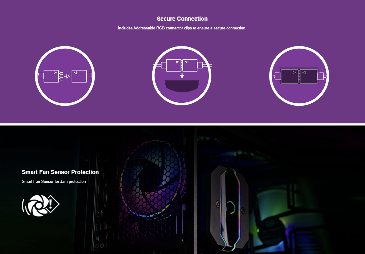 Cooler Master MasterFan 3 in 1 (3 pack) MF120 Halo Duo-Ring Addressable RGB Lighting 120mm 3 Pack w/ 24 Independently-Controlled LEDS, Absorbing Rubber Pads, PWM Static Pressure for Computer Case & Liquid Radiator (MFL-B2DN-183PA-R1)