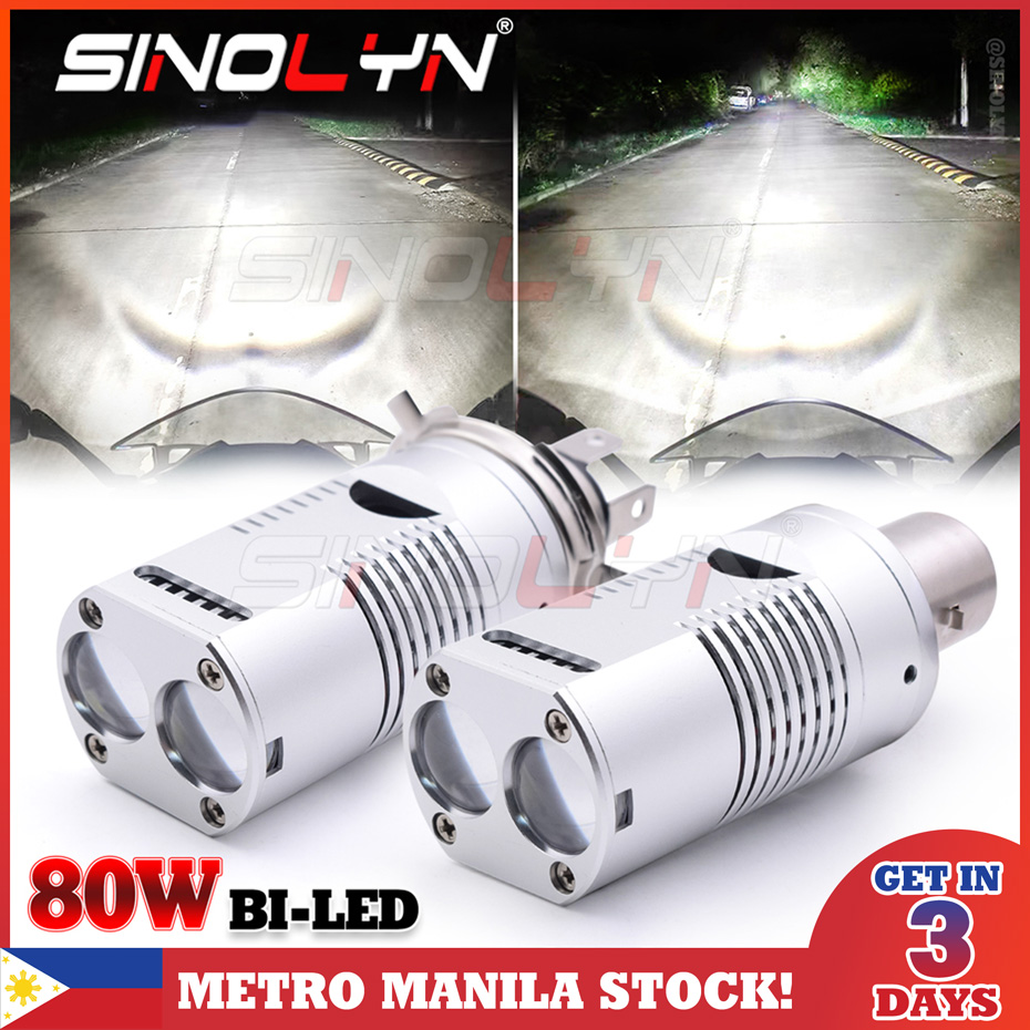 LAMPADA MOTO BI-LED H4 H19 BI-LED 12/24V 1:1 EASYPro PLUG & PLAY