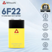 Mitsushi 6F22 9V Super Heavy Duty Battery