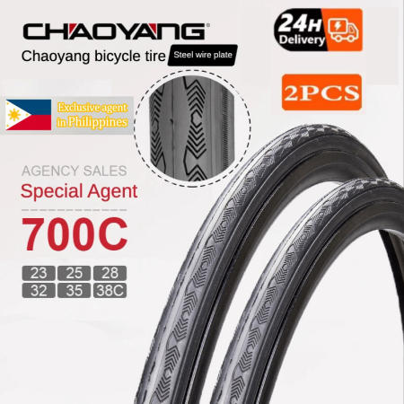 Chaoyang Hippo Skin Road Bike Tire, Puncture Resistant, 700c