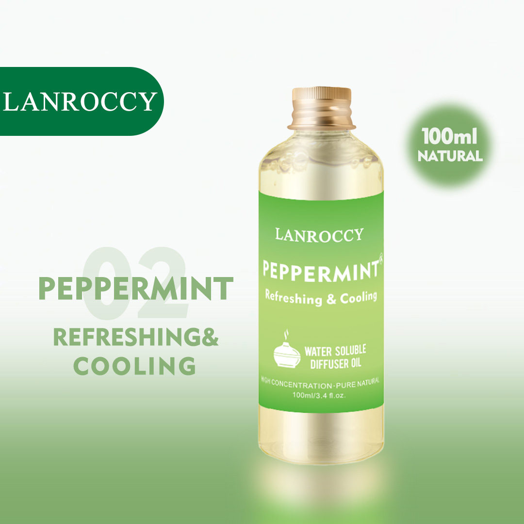 Lanroccy Peppermint Water-Based Aroma Oil