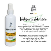 Vet Core+ Nature's Advance Tick and Flea Spray 250ml