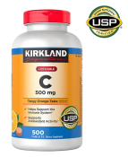 Kirkland Vitamin C 500 mg 500 tablets