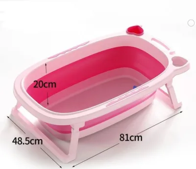 MnKC Baby Poratble Foldable Bathtub Babies Infant and Toddlers Expandable Bath tub - Gift Ideas (1)