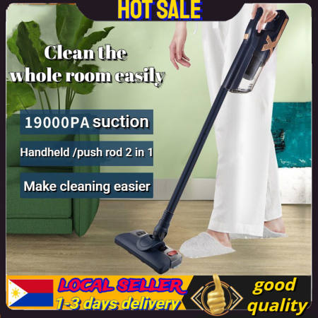 Vacuum 2023 2in1 Household Wired Large Vacuum Cleaner, Small Hand-Held Mite-Removing Vacuum Cleaner, Multi-Function Vacuum Cleaner, Hepa Filter, And Dual Independent Vents Stick Vacuum- ON Hand Philippines