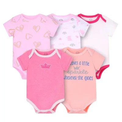 OVERRUNS or branded bodysuits infant onesie baby romper（randomly giving) 1PCS (1)