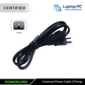 Laptop Adapter Universal 3 Prongs Power Cord