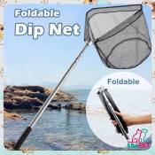 Portable Stainless Steel Folding Fishing Net by Tri-Net Co