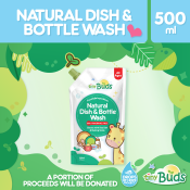 Tiny Buds Fragrance-Free Dish Wash and Bottle Cleanser