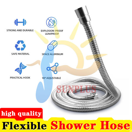 304 Stainless Steel Shower Hose - 1.5m Length - Brand Name: [if available]