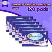 Charmee Powder Cool Longer Pantyliner - 6 packs