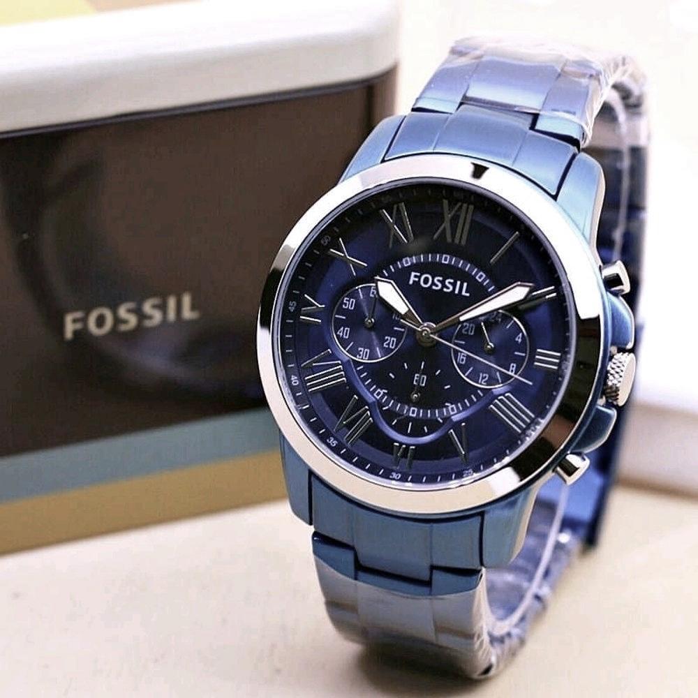 fossil watches for men silver