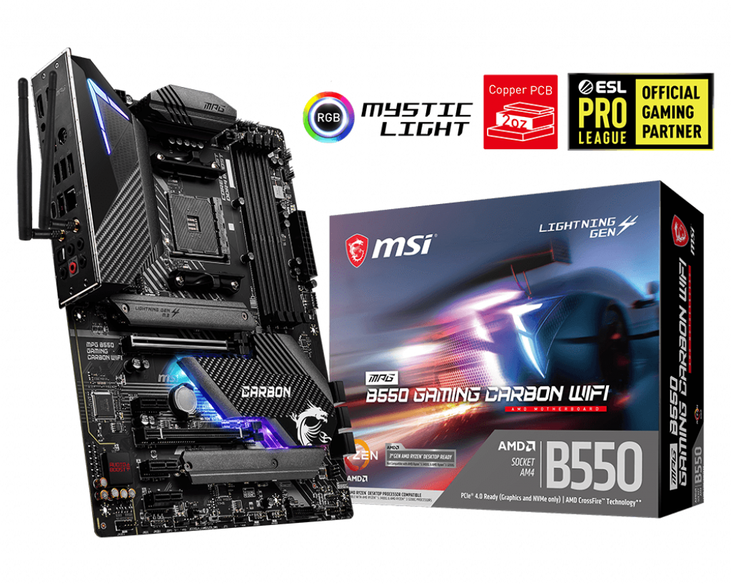 Установка xmp профиля msi b550 carbon