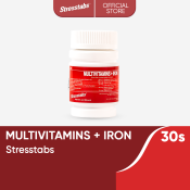 Stresstabs Multivitamins + Iron: Stress Relief for Mind and Body