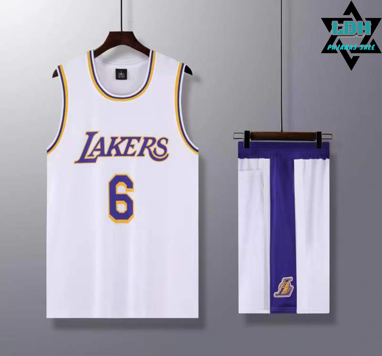 Zmleve Nba Kobe No.24 Bryant Basketball Jersey /Lakers Jersey Set,kids Adult Size