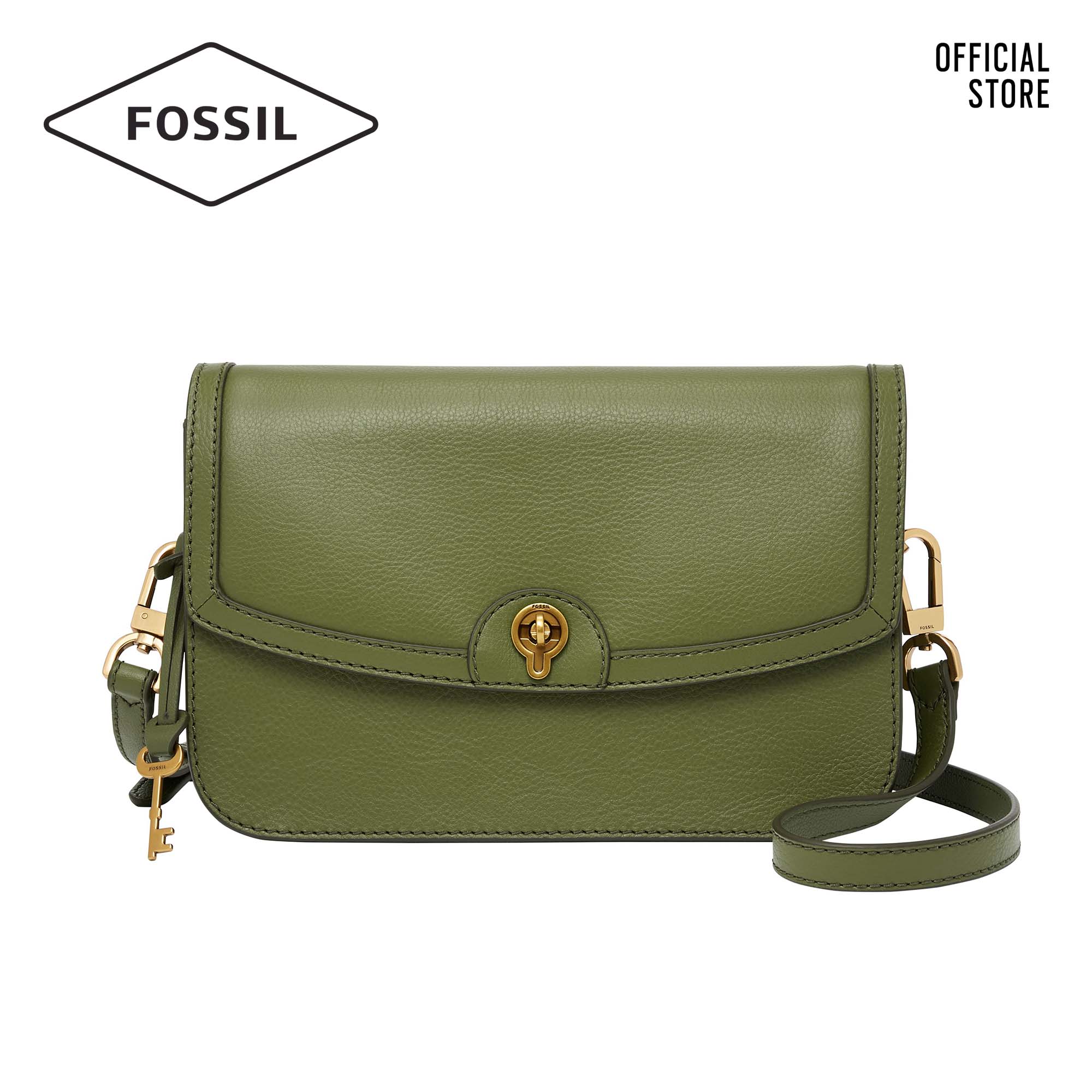 Fossil Fossil Ainsley Small Flap Crossbody SHB3072252 | Lazada PH