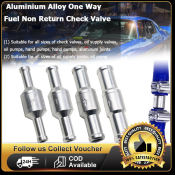 Aluminium Non Return Check Valve for Fuel Line 