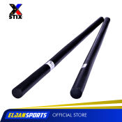 Stix 2pc Set Arnis/Eskrima Black Rattan Live Stick