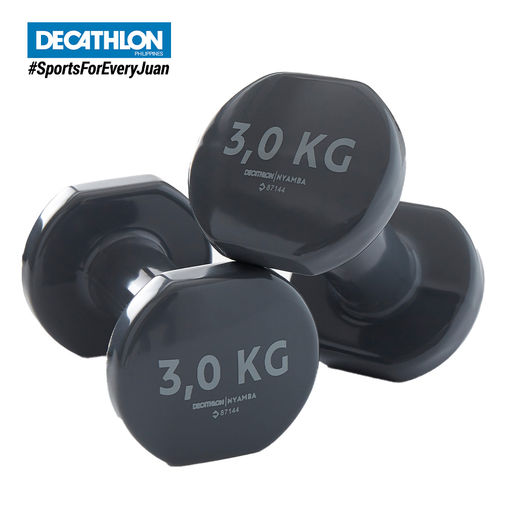 Decathlon dumbbells 2kg sale