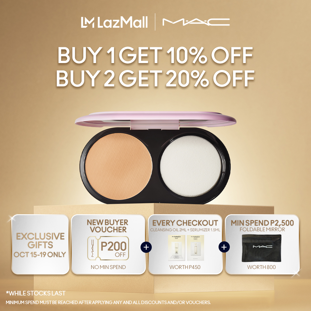 Discount on M·A·C  shoes - SKU: MAC Lightful C3 Natural Silk Powder Foundation SPF 15 / PA++ - Refill / long-wearing, matte finish, 