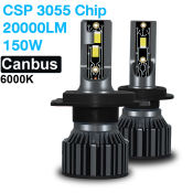 Super Bright Car LED Headlights, 20000LM 6000K H4 H11