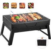 Portable Barbecue Grill with Stand - Outdoor Camping Griller