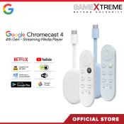 Google Chromecast 4K Streaming Media Player with Google TV