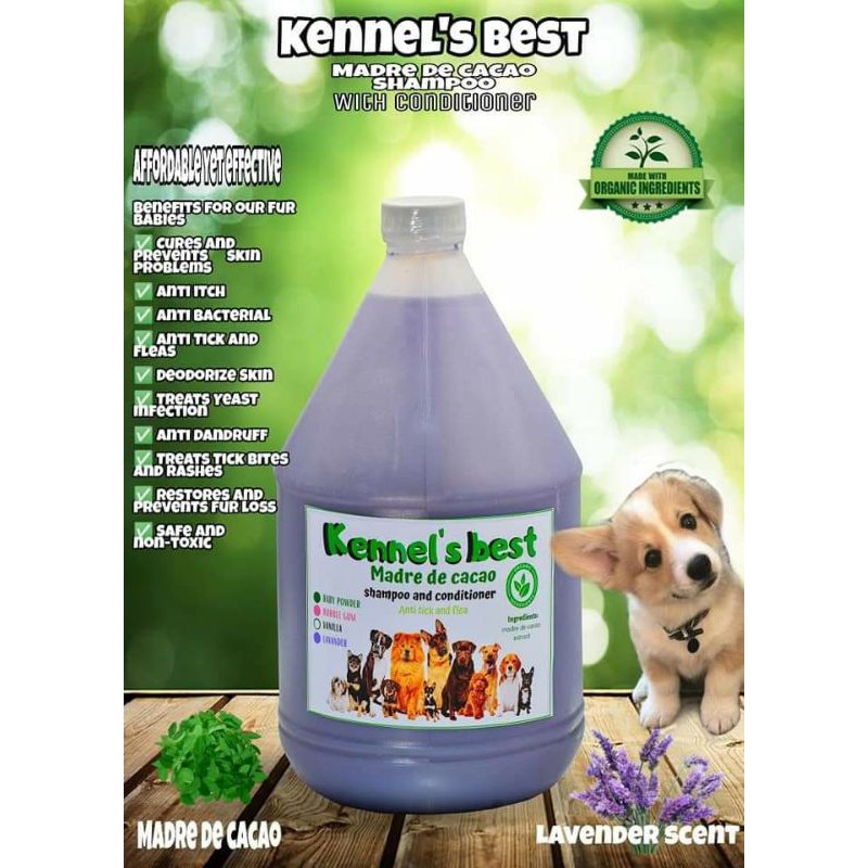 madre de cacao shampoo for puppies