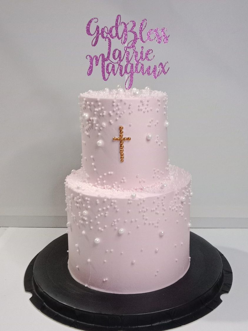 Disney Pink Tier Cake - Your Treats Bakery