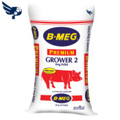 B-MEG Premium Grower 2 Hog Pellet - 50KG, 25KG