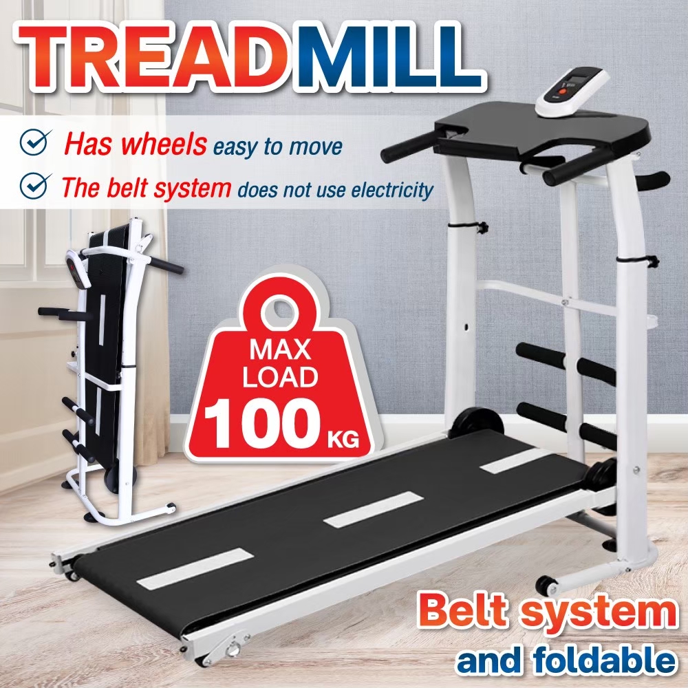 BG Sport Electric Treadmill Manual Treadmill for Exercise Home