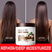 SADOER Coconut Oil Hair Mask for Deep Repair and Moisture