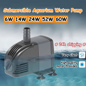 Ultra-Quiet Submersible Aquarium Water Pump 