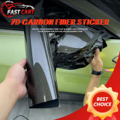 Carbon Fiber Vinyl Film Decals for Motorcycle, Tablet, and Car