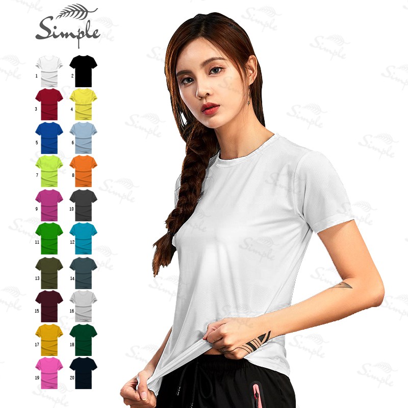 women basic Rod Neck plain 
