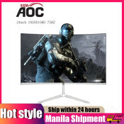 AOCSXM 24\32 Inch Gaming Monitor - Curved High-Definition Screen