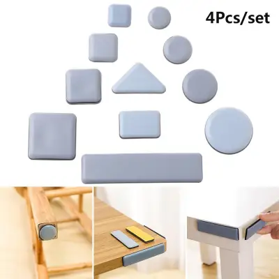 Yijian 4pcs Easy Move Heavy Furniture Table Slider Pad Floor Protector Moving Anti-abrasion Floor Mat (3)