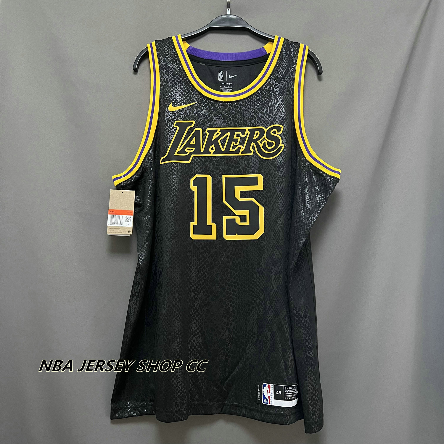 Nike NBA Lakers No. 8 Kobe Fan Edition SW Away Jersey Purple (Men's/Lakers/Bryant/Los Angeles/Fans Edition) AV3701-504