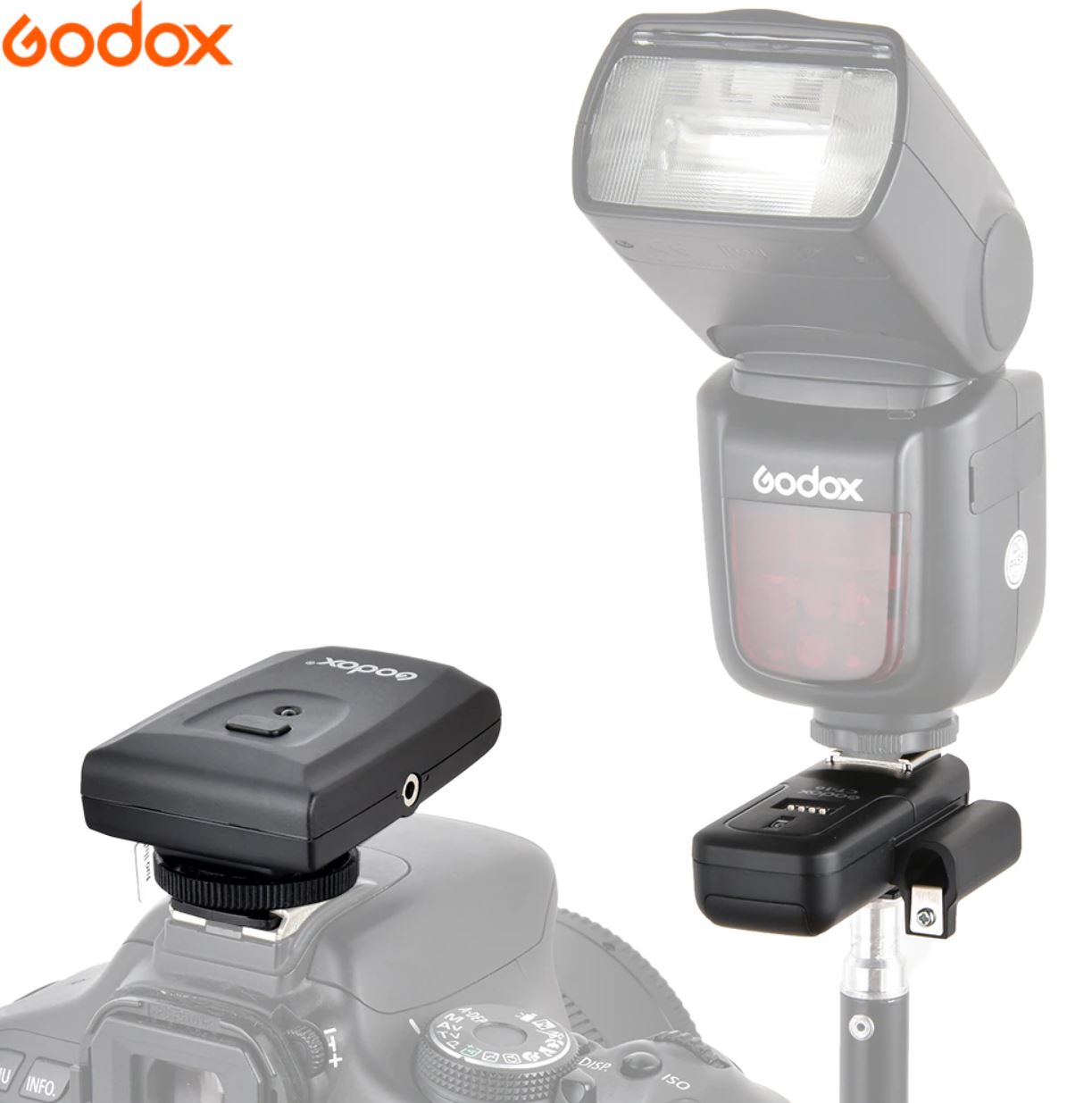 2x Godox TT600 2.4G Camera Flash Speedlite + X1T-C Transmitter Trigger for  Canon