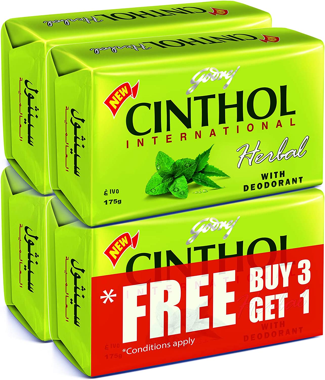 Godrej Cinthol Soap Sandal 175 g Online at Best Price | Bath Soaps | Lulu  KSA