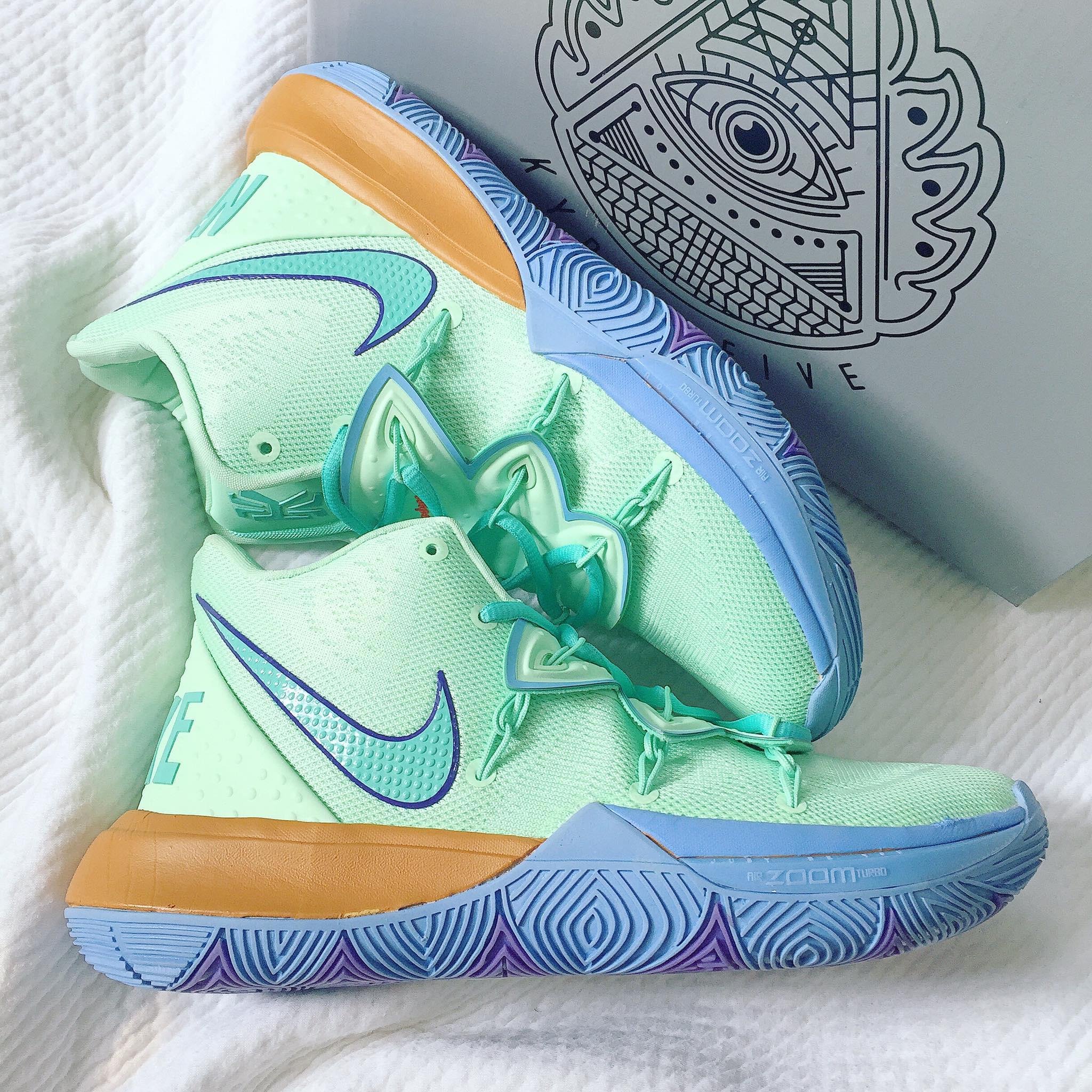 kyrie 5 squidward shoes