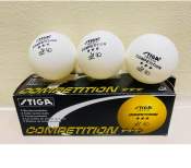 Stiga Competition Table Tennis Ball White 3 pieces