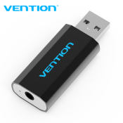 Vention USB Sound Card Adapter for Headset and Speakers