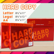 Hardcopy High-Quality Bond Paper, 500 Sheets - A4/Letter/Legal