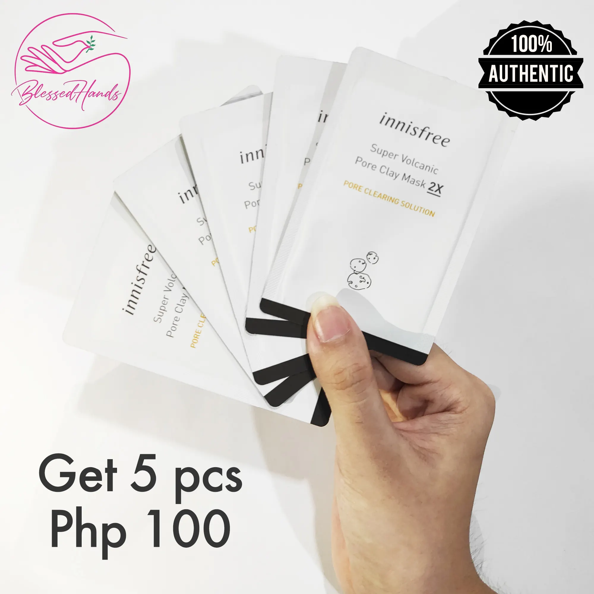 Innisfree Super Volcanic Pore Clay Mask 2x 3ml Lazada Ph