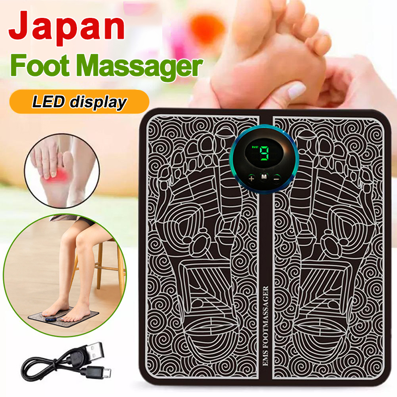 Binnis Japan Foot Massage Electric EMS Foot Massager Pad USB