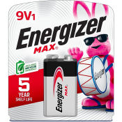 Energizer Max 9V Alkaline Battery - Blister Pack